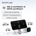 Laden Sie das Bild in Galerie -Viewer, {EcoFlow RAPID Mag Qi2.2 Wireless-Ladestation (3-in-1, faltbar)