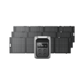 Laden Sie das Bild in Galerie -Viewer, {EcoFlow DELTA 3 Max Serie Solargenerator (PV220 W) DELTA 3 Max Plus / 3*NextGen 220 W Tragbares Bifaziales Solarpanel