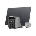 Laden Sie das Bild in Galerie -Viewer, {EcoFlow DELTA Pro 3 Tragbare Powerstation 0 % MwSt. (Nur Deutschland) DELTA Pro 3 + 2 x 400W Starres Solarpanel + STREAM Mikro-Wechselrichter