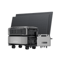 Laden Sie das Bild in Galerie -Viewer, {EcoFlow DELTA Pro Ultra Powerstation 0 % MwSt. (Nur Deutschland) DELTA Pro Ultra + 2 × 400 W Starres Solarpanel + Gratis STREAM Mikro-Wechselrichter 800 W + 4 × Gratis Montagefüße für Starre Solarpanels