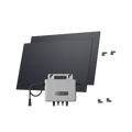 Laden Sie das Bild in Galerie -Viewer, {EcoFlow STREAM Adjustable Facade Kit 90° Wall / (900Wp) 2 × 450W Rigid Solar Panel + STREAM Microinverter / Bracket: Facade