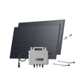 Laden Sie das Bild in Galerie -Viewer, {EcoFlow STREAM Balcony Kit Lattice Balcony / (1040Wp) 2 × 520W Rigid Solar Panel + STREAM Microinverter / Bracket: Lattice Balcony