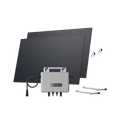 Laden Sie das Bild in Galerie -Viewer, {EcoFlow STREAM Balcony Kit Lattice Balcony / (900Wp) 2 × 450W Rigid Solar Panel + STREAM Microinverter / Bracket: Lattice Balcony