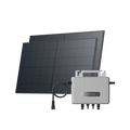 Laden Sie das Bild in Galerie -Viewer, {EcoFlow STREAM Balcony Solar System STREAM Microinverter + 2 x 520 W Rigid Solar Panel / No brackets