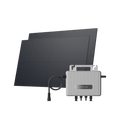 Laden Sie das Bild in Galerie -Viewer, {EcoFlow STREAM Balcony Solar System STREAM Microinverter + 2 x 450 W Rigid Solar Panel / No brackets