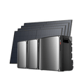 Laden Sie das Bild in Galerie -Viewer, {EcoFlow STREAM Ultra X STREAM Ultra X (0 % MwSt. – nur in Deutschland) / 2 × STREAM AC Pro (mit 2 × GRATIS Parallelkabel) + 4 × 520 W Bifaziales Solar Panel