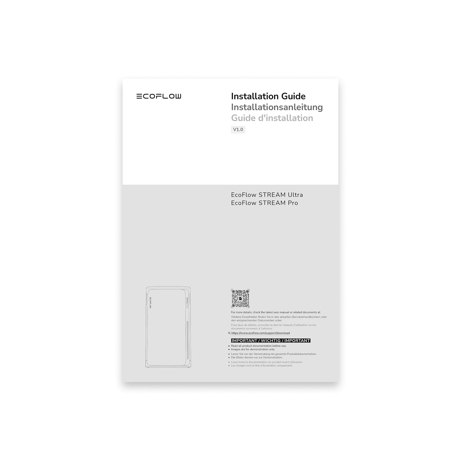 Installationsanleitung × 1