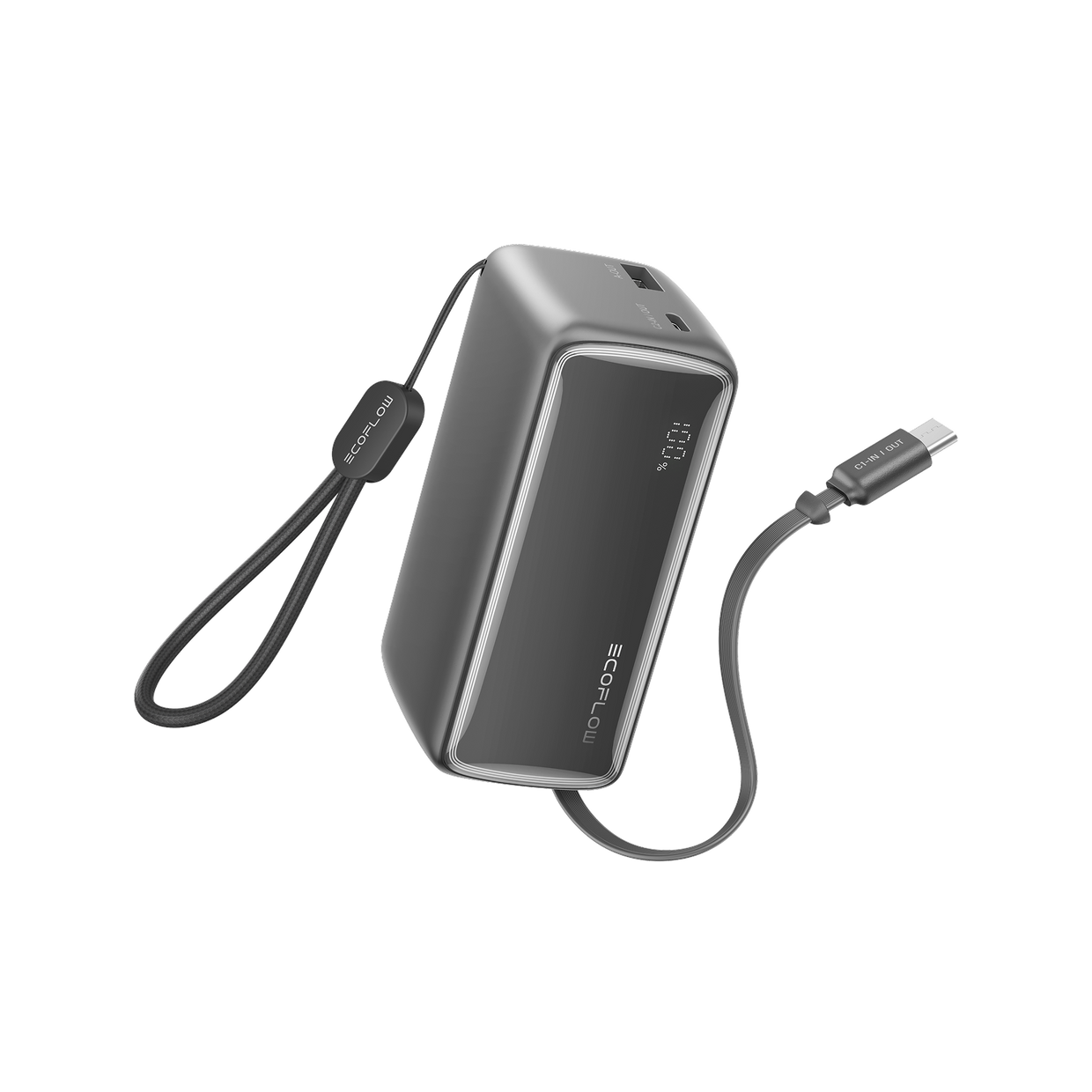 EcoFlow RAPID Powerbank (10K, 45W, ausziehbares Kabel)