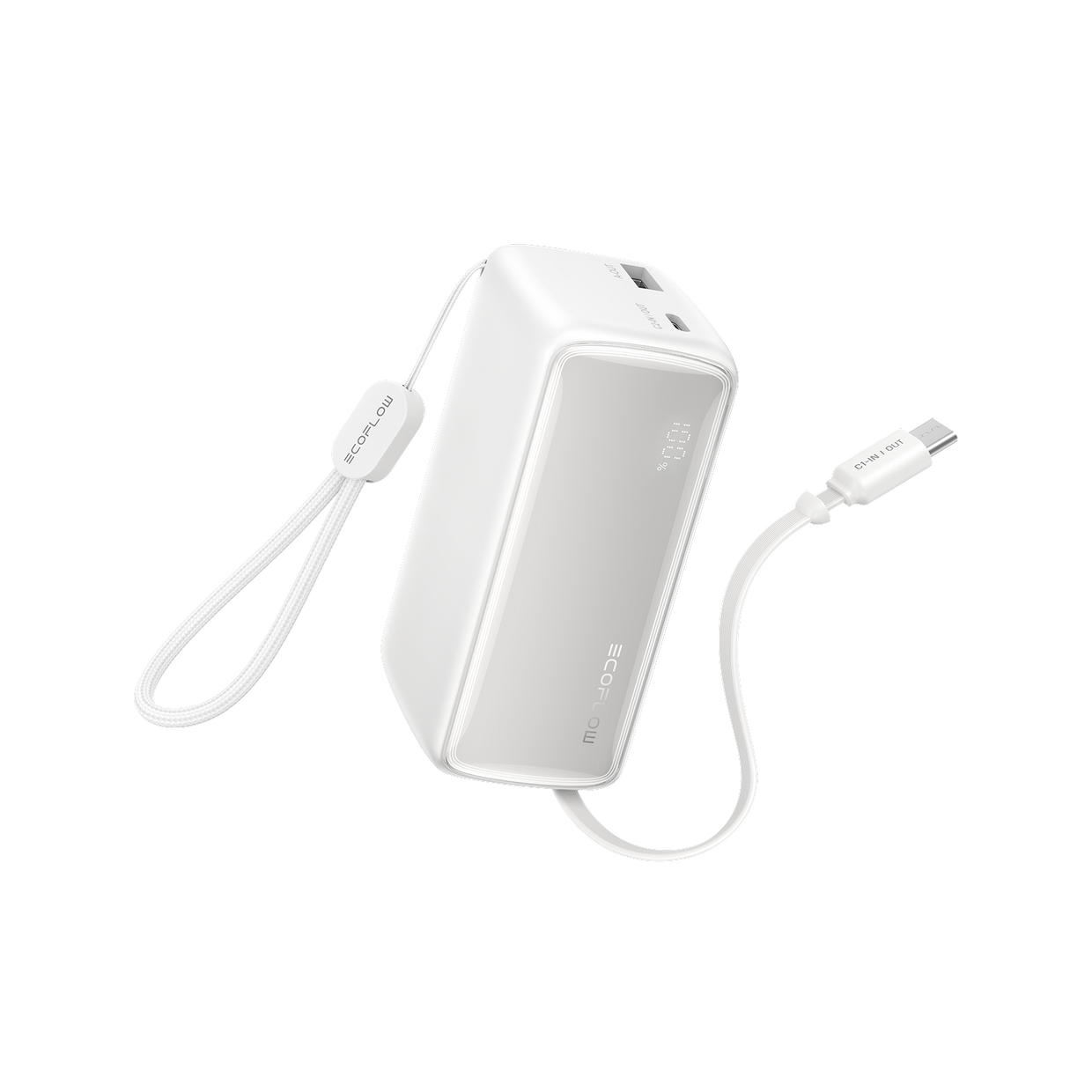 EcoFlow RAPID Powerbank (10K, 45W, ausziehbares Kabel)