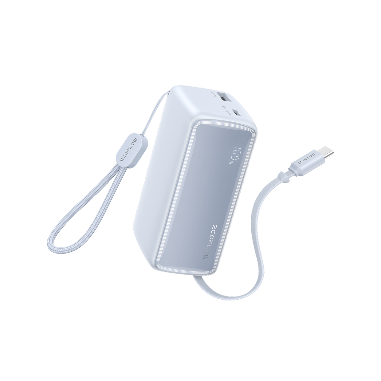 EcoFlow RAPID Powerbank (10K, 45W, ausziehbares Kabel)