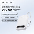 Laden Sie das Bild in Galerie -Viewer, {EcoFlow RAPID Mag Qi2.2 Powerbank (10.000 mAh, 25 W, integriertes USB-C Kabel)
