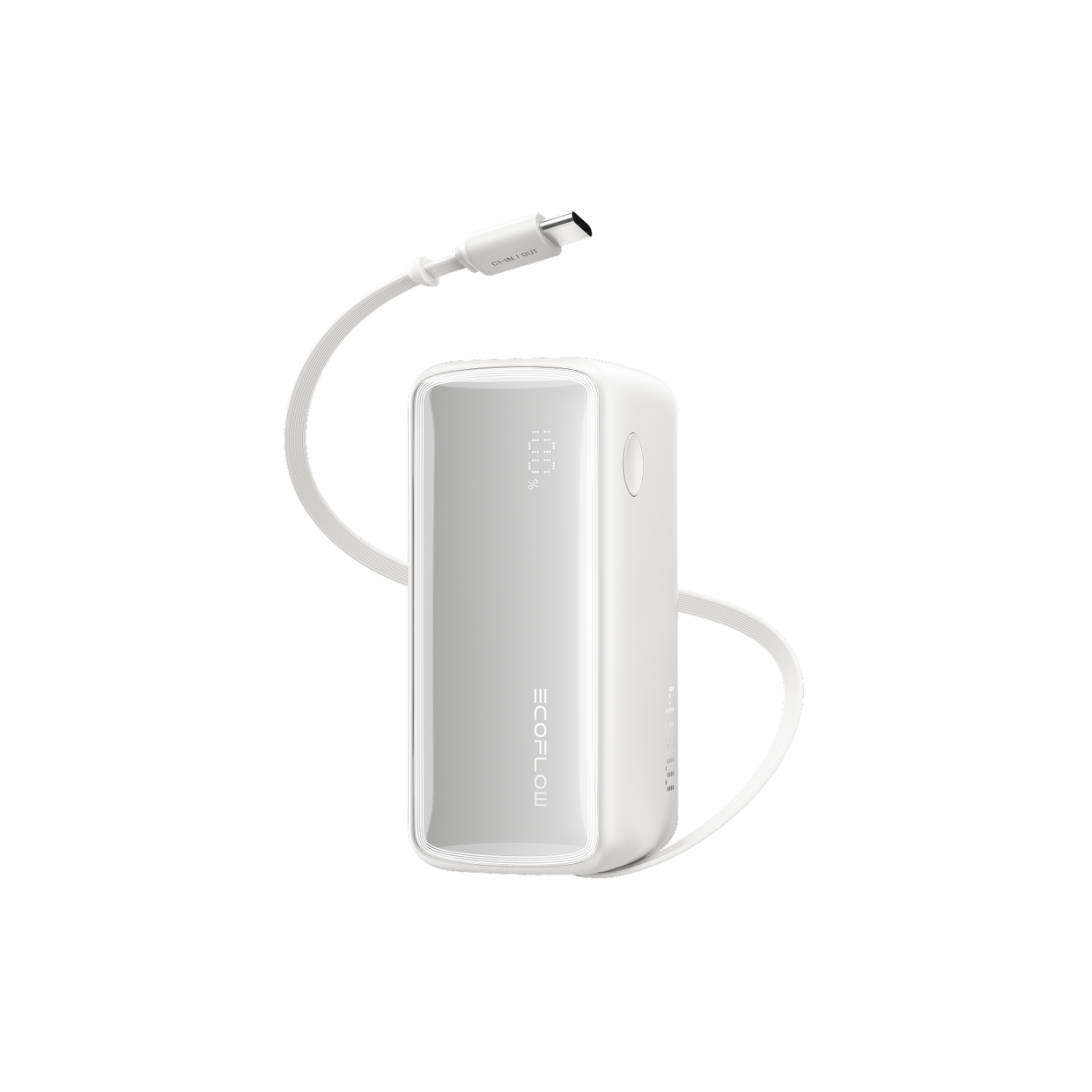 EcoFlow RAPID Powerbank (10K, 45W, ausziehbares Kabel)