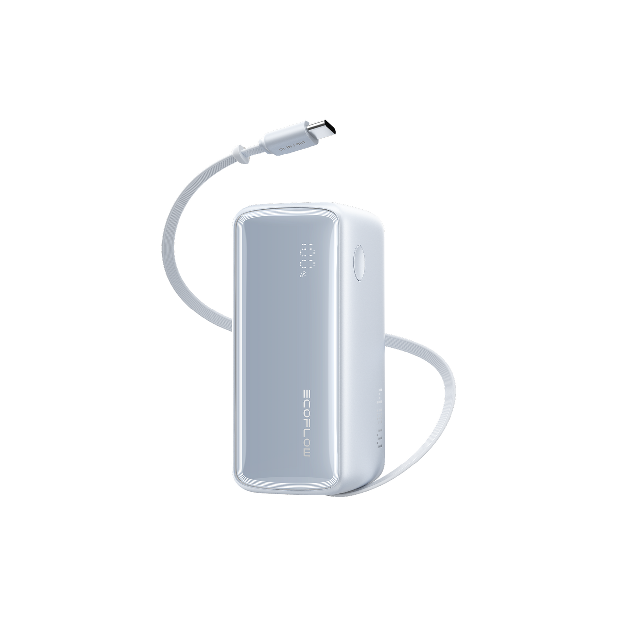 EcoFlow RAPID Powerbank (10K, 45W, ausziehbares Kabel)