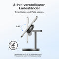 Laden Sie das Bild in Galerie -Viewer, {EcoFlow RAPID Mag Qi2 Wireless Charging Stand (3-in-1)
