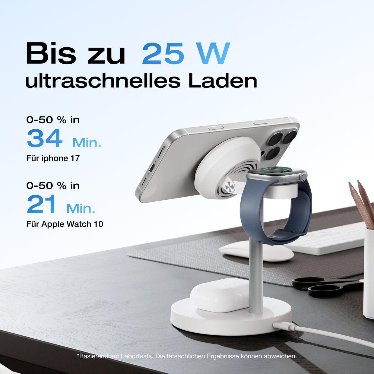 EcoFlow RAPID Mag Qi2 Wireless Charging Stand (3-in-1)