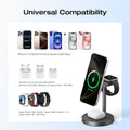 Laden Sie das Bild in Galerie -Viewer, {EcoFlow RAPID Mag Qi2 Wireless Charging Stand (3-in-1)

