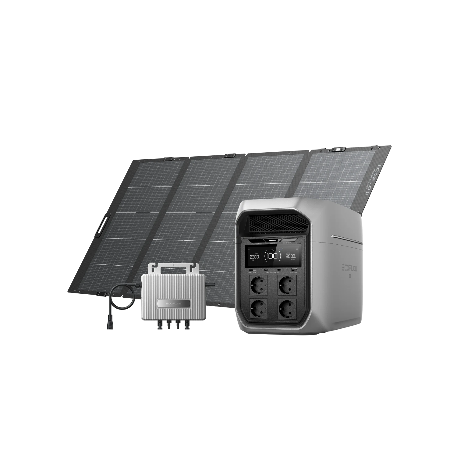 EcoFlow DELTA 3 Max Serie Tragbare Powerstation (2048Wh)