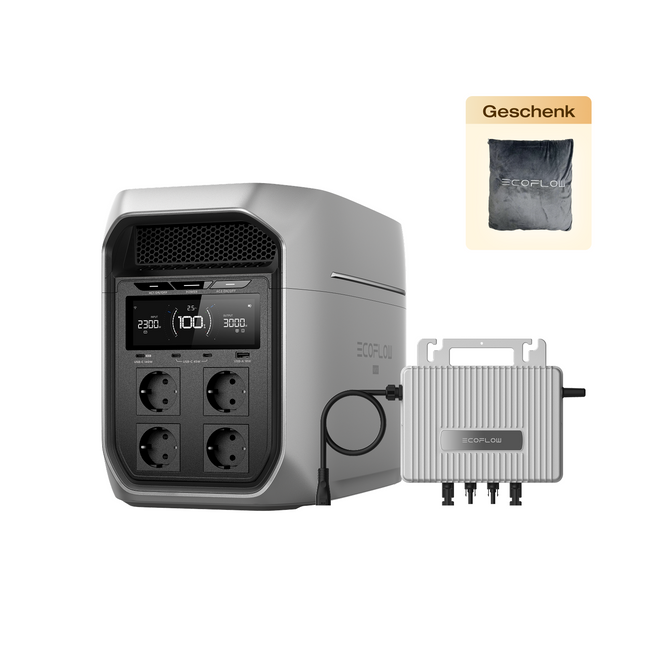 EcoFlow DELTA 3 Max Serie Tragbare Powerstation (2048Wh)