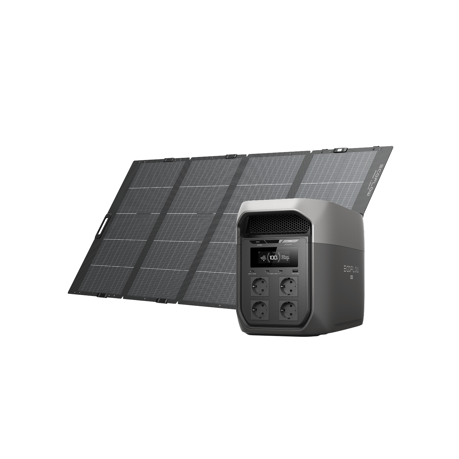 EcoFlow DELTA 3 Max Serie Solargenerator (PV400 W)