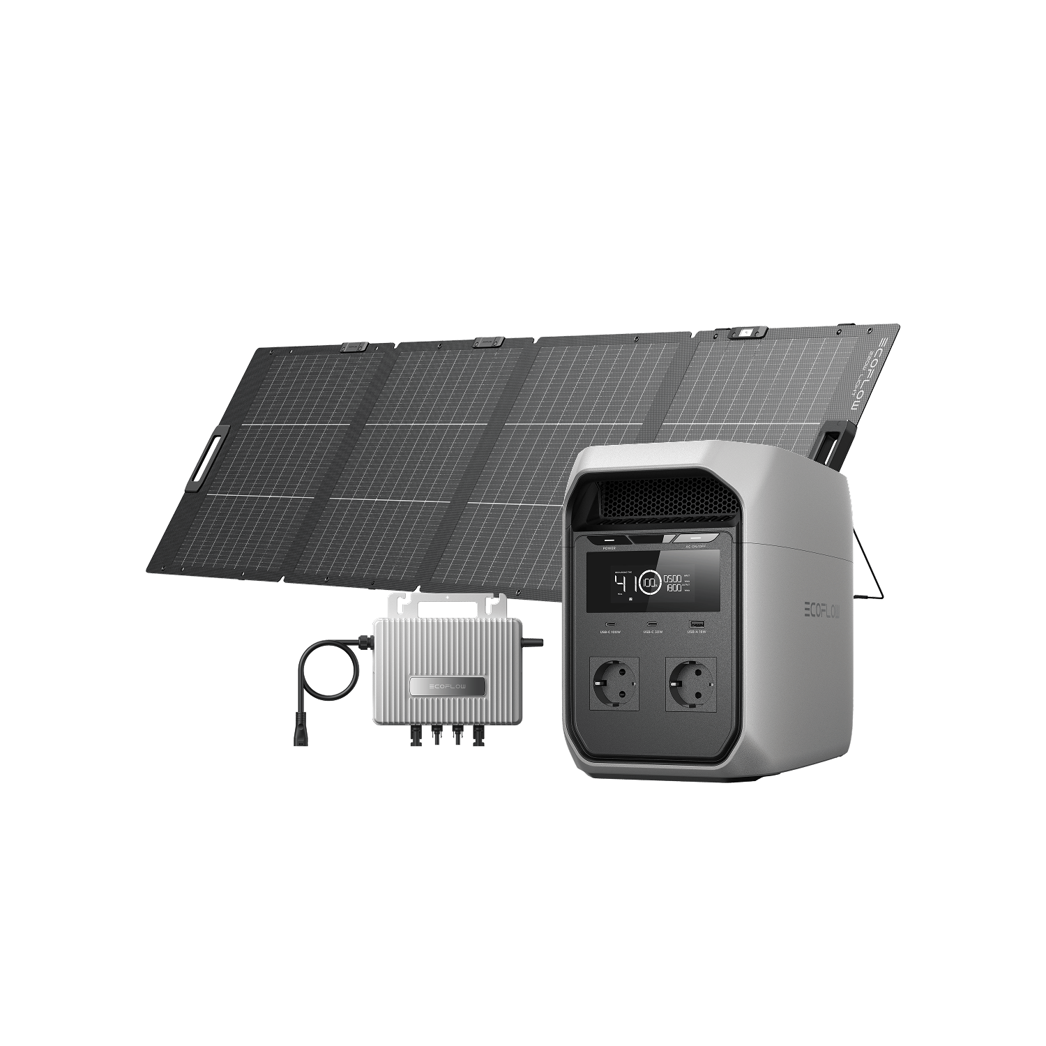 EcoFlow DELTA 3 Classic (1 024 Wh) Tragbare Powerstation