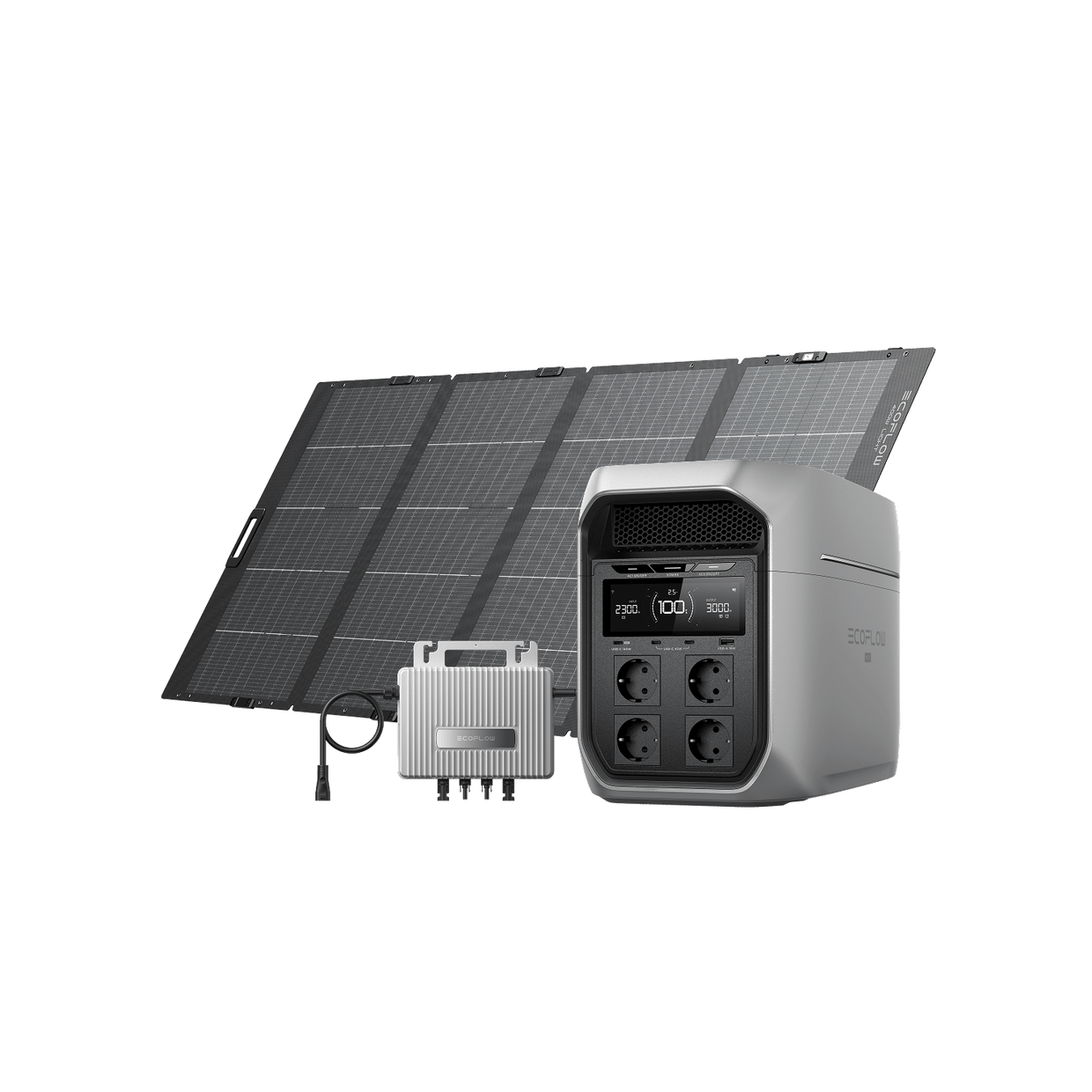 EcoFlow DELTA 3 Max Serie Tragbare Powerstation (2048Wh)