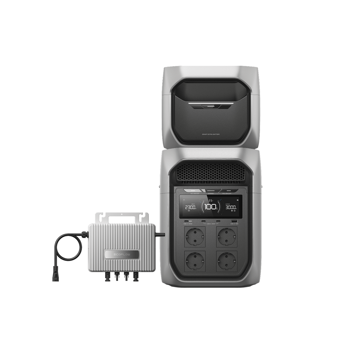 EcoFlow DELTA 3 Max Serie Tragbare Powerstation (2048Wh)