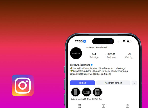Energie-Inspirationen auf Instagram