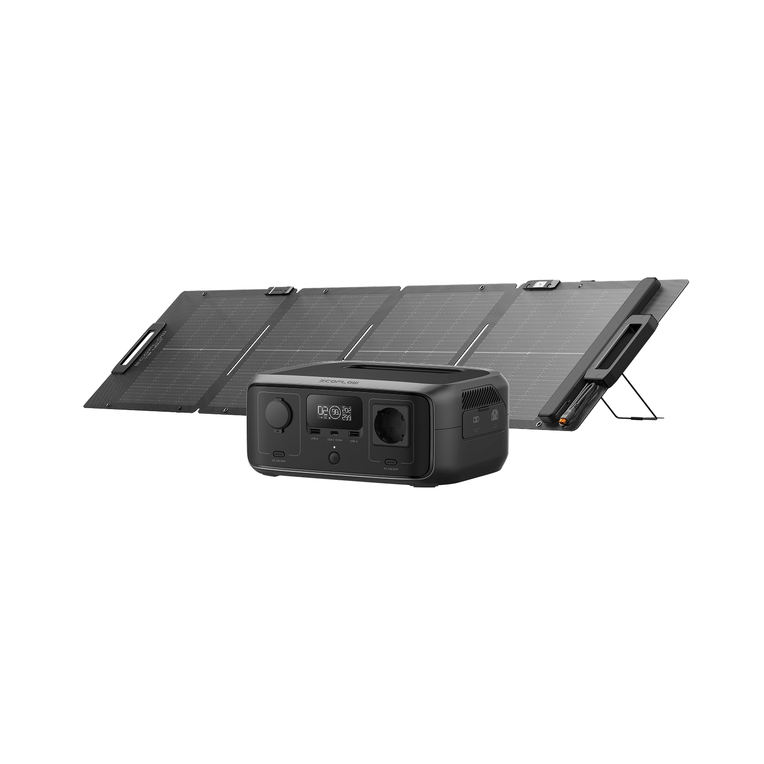 EcoFlow RIVER 3 (USV) + 110W Solarpanel (Generalüberholt)