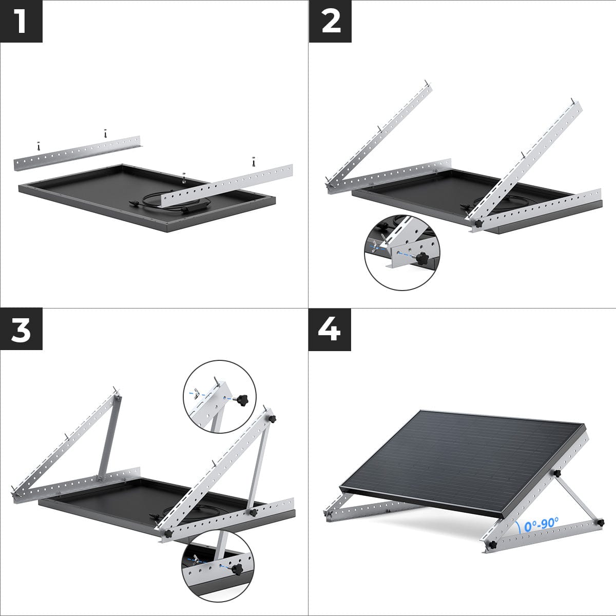 EcoFlow 28 Zoll Kipphalterung