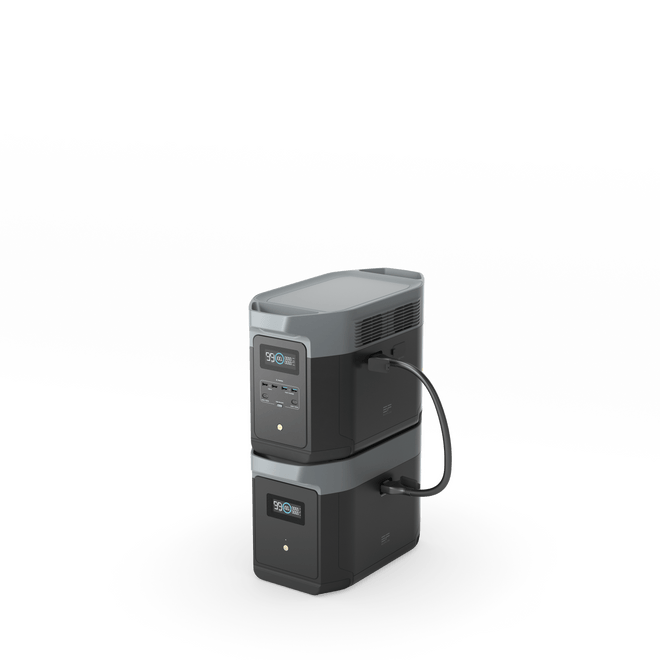 EcoFlow DELTA 2 Max Tragbare Powerstation DELTA 2 Max + Intelligente Zusatzbatterie