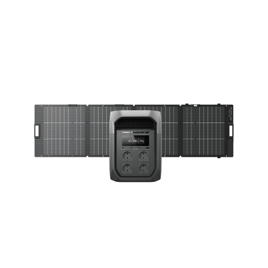 EcoFlow DELTA 3 Max Serie Solargenerator (PV220 W) DELTA 3 Max / 1*NextGen 220 W Tragbares Bifaziales Solarpanel
