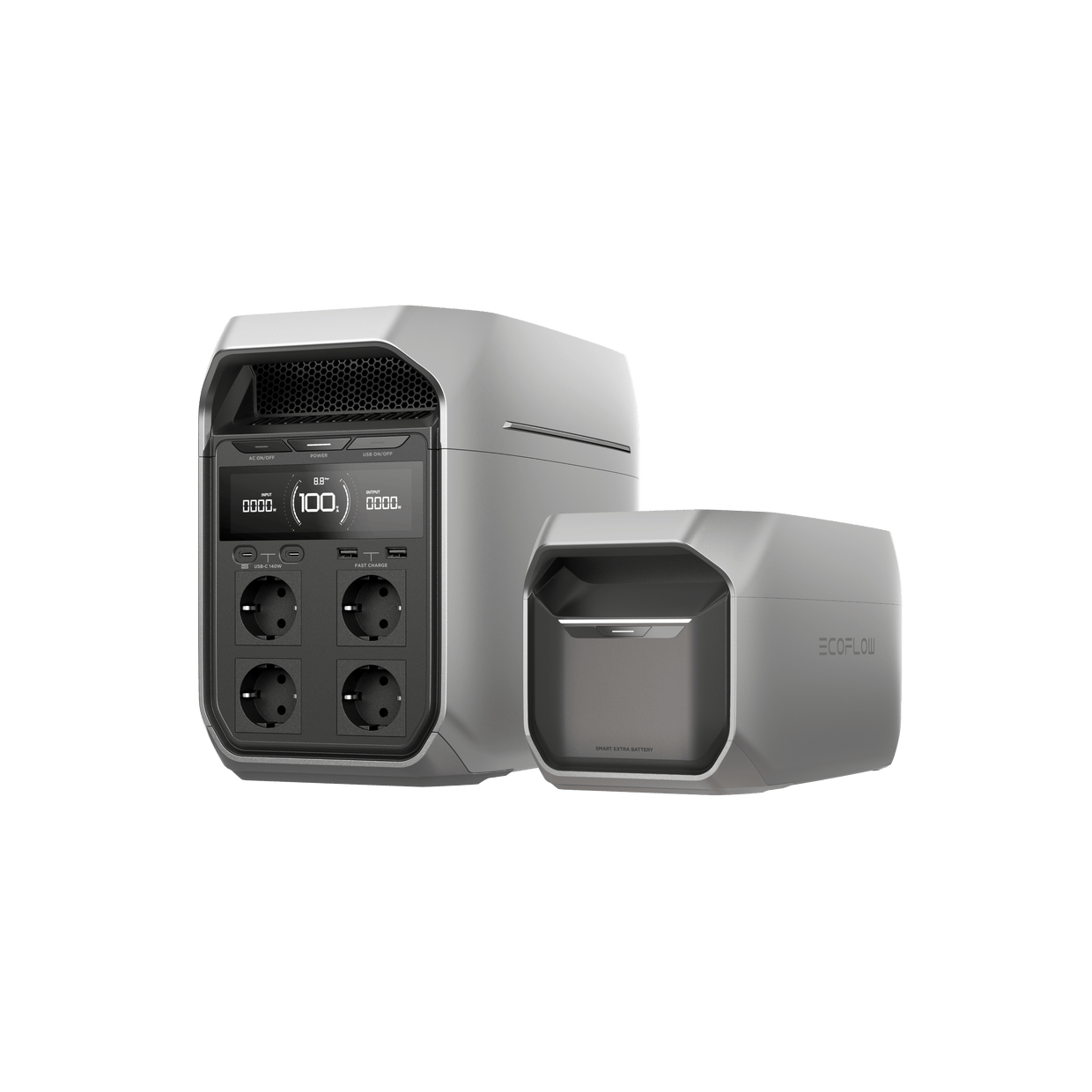 EcoFlow DELTA 3 Serie + Intelligente Zusatzbatterie Bundle DELTA 3 Plus + Intelligente Zusatzbatterie