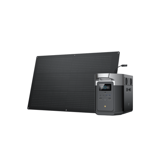 EcoFlow DELTA Max Solargenerator (Flexibler PV100W)