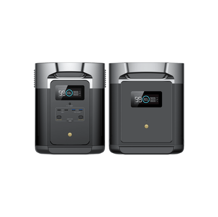 EcoFlow DELTA Max Tragbare Powerstation 1600 + Intelligenter Zusatzakku