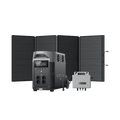 Laden Sie das Bild in Galerie -Viewer, {EcoFlow DELTA Pro 0 % MwSt. (Nur Deutschland) DELTA Pro + 400 W Tragbares Solarpanel + STREAM Mikro-Wechselrichter
