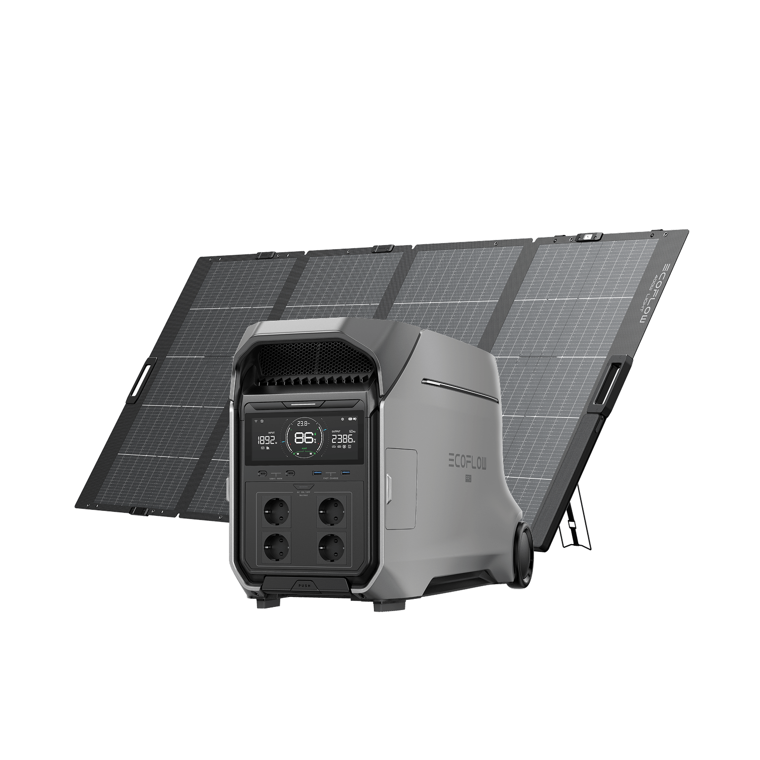 DELTA Pro 3 + 400 W Tragbares Solarpanel