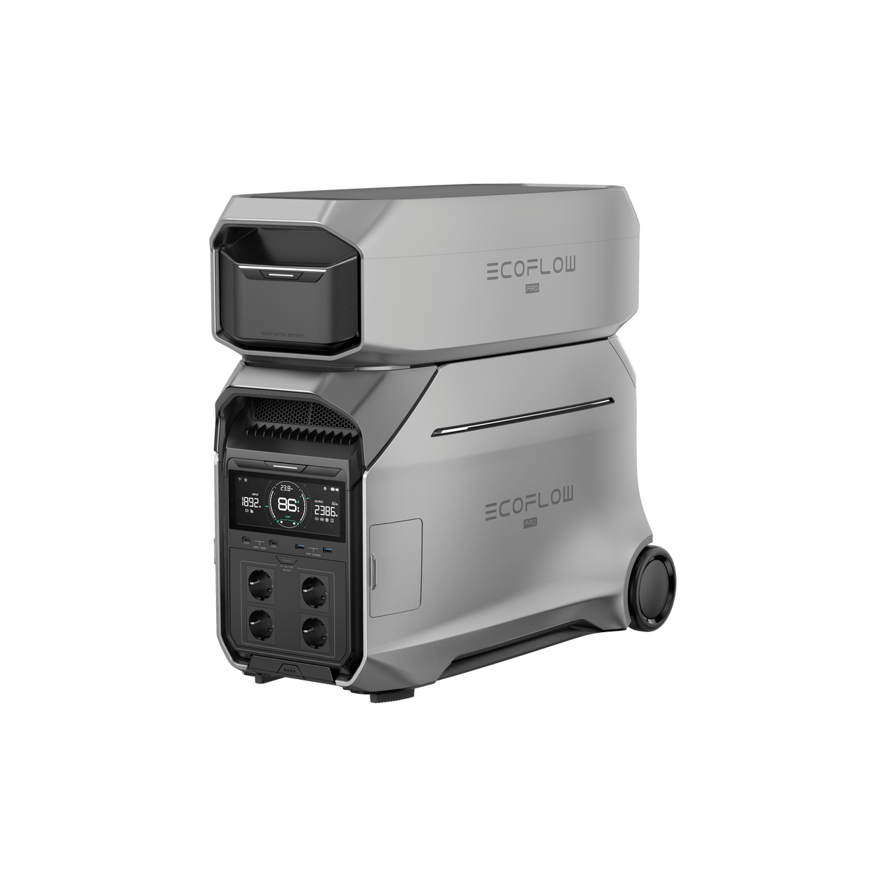 EcoFlow DELTA Pro 3 Tragbare Powerstation (Mitgliederpreis) DELTA Pro 3 (Mitgliederpreis) + Zusatzbatterie (Generalüberholt)(Mitgliederpreis)