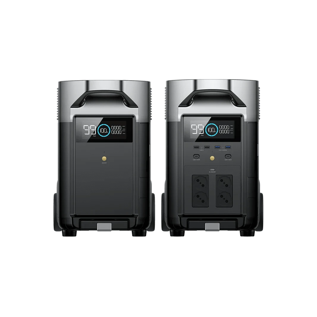 EcoFlow DELTA Pro + DELTA Pro Intelligenter Zusatzbatterie 1