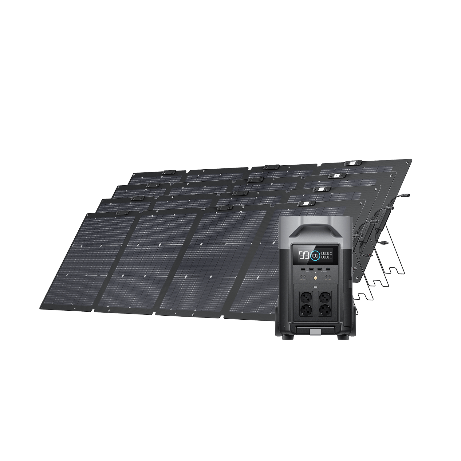 EcoFlow DELTA Pro Solargenerator (PV220W) 4*220W + DELTA Pro
