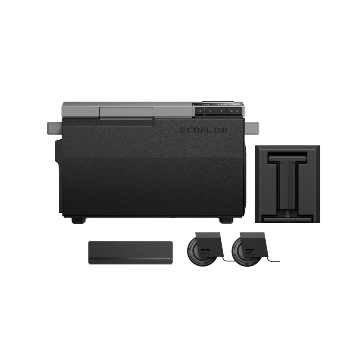EcoFlow GLACIER + GLACIER Plug-in Batterie GLACIER + GLACIER Plug-in Batterie + Laufrollen und Griff