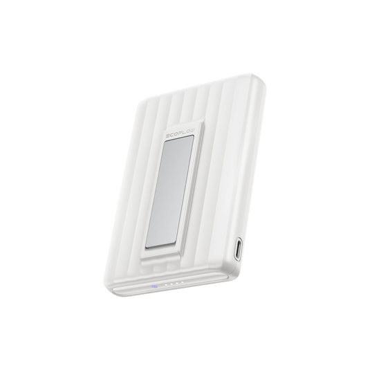 EcoFlow RAPID Mag Powerbank (10 000mAh, 7,5W, Magnetische Aufladung) Pearl White