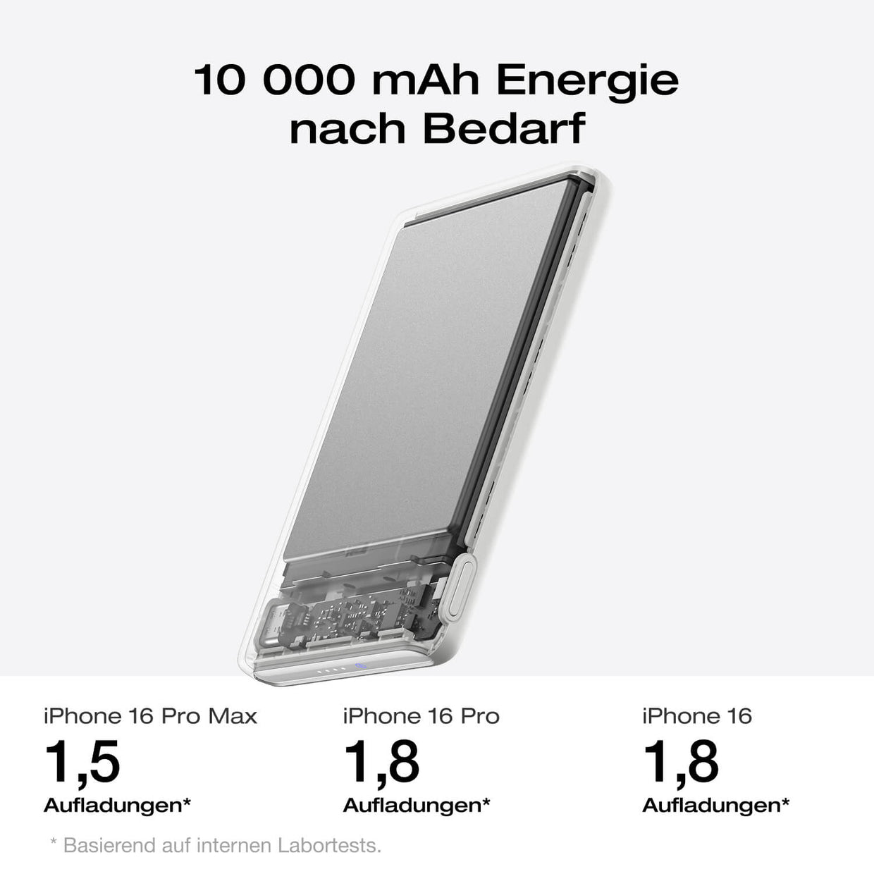 EcoFlow RAPID Mag Powerbank (10 000mAh, 7,5W, Magnetische Aufladung)