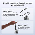 Laden Sie das Bild in Galerie -Viewer, {EcoFlow RAPID Powerbank (25 000mAh, 170W, Integrierte + Einziehbare 100W Kabel)
