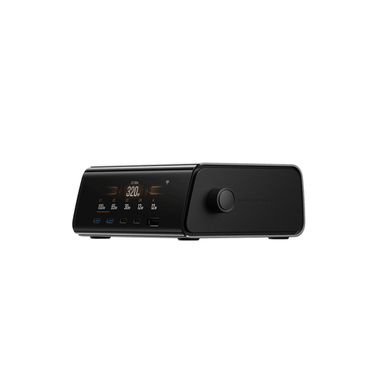 EcoFlow RAPID Pro Desktop-Ladegerät (320W, 5 Ports, GaN)