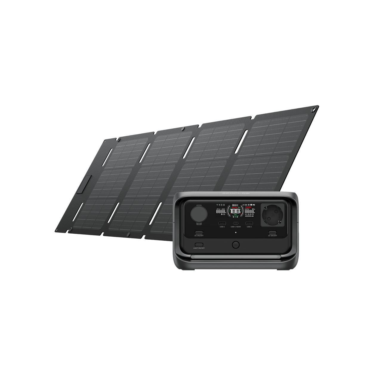 EcoFlow RIVER 3 Plus Solargenerator (PV 60 W)
