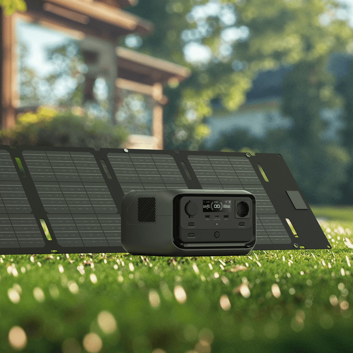EcoFlow RIVER 3 Plus Solargenerator (PV 60 W)