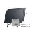 Laden Sie das Bild in Galerie -Viewer, {EcoFlow STREAM Adjustable Facade Kit 90° Wall / (1040Wp) 2 × 520W Rigid Solar Panel + STREAM Microinverter / Bracket: Facade
