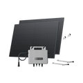 Laden Sie das Bild in Galerie -Viewer, {EcoFlow STREAM Balcony Kit Lattice Balcony / (800Wp) 2 × 400W Rigid Solar Panel + STREAM Microinverter / Bracket: Lattice Balcony
