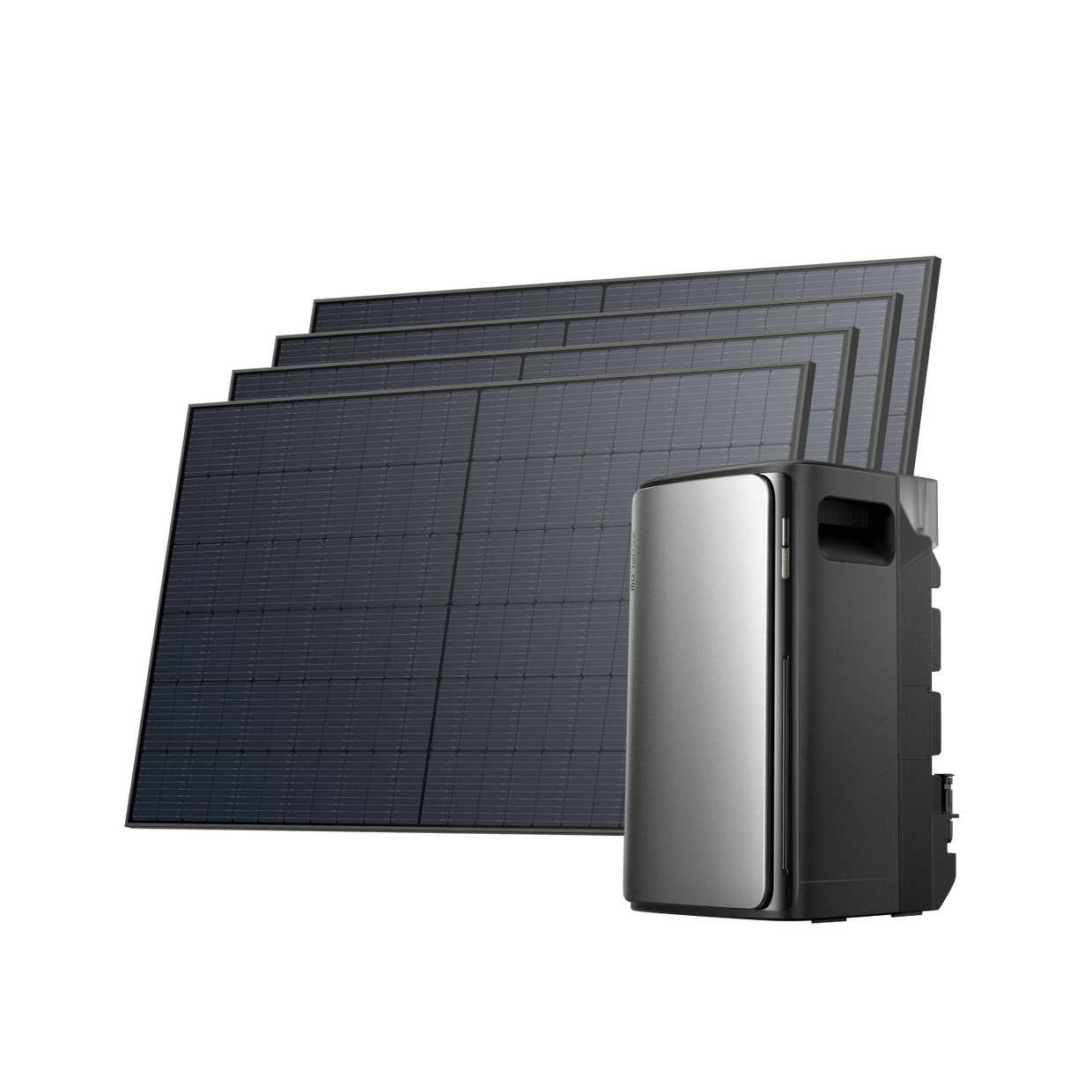 EcoFlow STREAM Ultra/Pro STREAM Ultra (0 % MwSt. – nur in Deutschland) / 4 × 520 W Starres Solarpanel