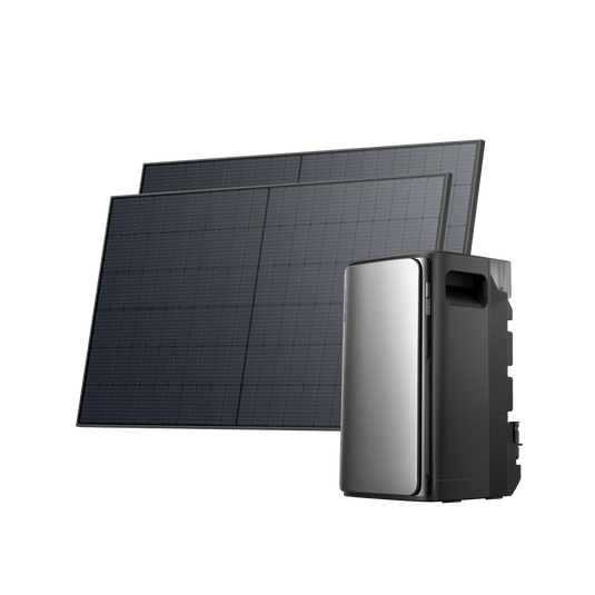 EcoFlow STREAM Ultra/Pro/Max STREAM Max (0 % MwSt. – nur in Deutschland) / 2 × 520 W Starres Solarpanel